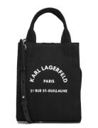 Rsg Square Small Tote Karl Lagerfeld Black