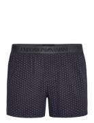 Men's Knit Boxer Emporio Armani Navy