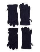 Gloves Fleece - 2 Pcs. Set. Color Kids Navy