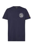 Football Logo T-Shirt Lyle & Scott Navy