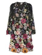 Yasflowering Ls Dress - D2D YAS Black