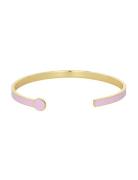 Rainbow Dot Bangle Design Letters Purple