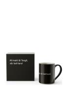 Astrid Lindgren Mug Design House Stockholm Black