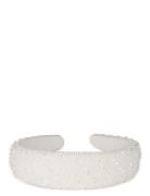 Porcelain Headband Large SUI AVA White