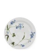 Hammershøi Summer Plate Ø22 Cm Forget Me Not Kähler White