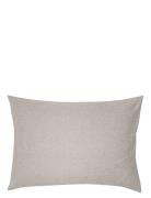 Casper Yarndyed Flannel Pillow Case Høie Of Scandinavia Beige