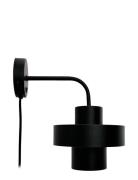 Stoke Væglampe Mat Sort Dyberg Larsen Black
