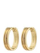 Bennett Recycled Hoop Earrings Pilgrim Gold