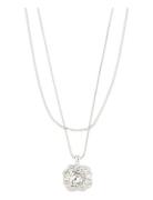 Feel Recycled Necklace 2-In-1 Set Pilgrim Silver