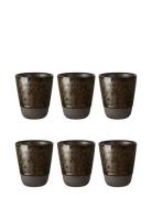 Raw Nordic Brown - Double Wall Mug 25 Cl 6 Pcs Aida Brown