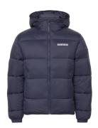 Suomi Hood Puffer Jacket Napapijri Navy