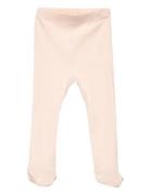 Baby Rib Tights W. Feet Copenhagen Colors Pink