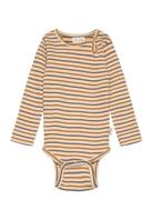 Body L/S Modal Striped Petit Piao Patterned