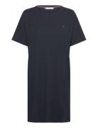 Ss Rib Jersey Nightdress Tommy Hilfiger Navy