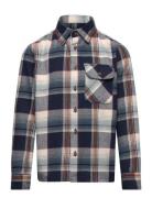 Jjdarren Flannel Check Overshirt Ls Jnr Jack & J S Patterned