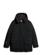 City Padded Parka Jacket Superdry Black