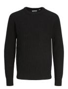 Jjj S Knit Crew Neck Jnr Jack & J S Black