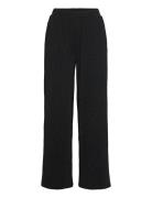 Slfanita Tinni Hw Relaxed Pants Selected Femme Black