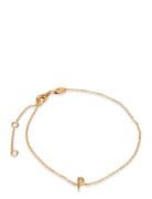 Archetype Bracelet - A-Z Gold Plated Design Letters Gold