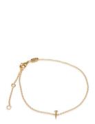 Archetype Bracelet - A-Z Gold Plated Design Letters Gold