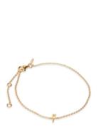 Archetype Bracelet - A-Z Gold Plated Design Letters Gold