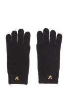 Racked Rib Gloves Lyle & Scott Black