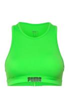 Puma Swim Women Racerback Swim Top 1P Puma Swim Green