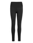 Seamless Tights Stay In Place Black