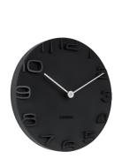 Wall Clock On The Edge KARLSSON Black