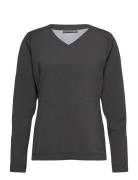 W Venturous Ls Pullover Icebreaker Grey