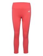 Aeroknit Yoga Seamless 7/8 Tights W Adidas Performance Pink