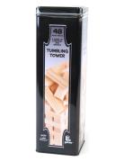 Tornspel I Plåtask 8 X 8 X 27 Cm Suntoy Black