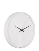 Wall Clock Layered Lines KARLSSON White