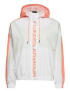 Ua Rush Woven Fz Jacket Under Armour White