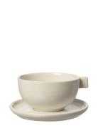 Teacup W Saucer ERNST Cream