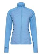 Txlite Hybrid Midlayer Zip Woman Tenson Blue