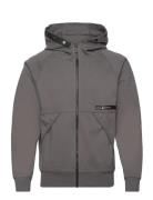 Race Bonded Zip Hood Sail Racing Grey