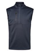 Mens Shield Midlayer Slipover BACKTEE Navy