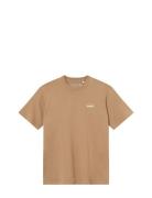 Relaxed Heavy Offcourt T-Shirt Cuera Beige