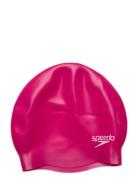 Plain Moulded Silic Cap Speedo Pink