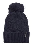 Pompom Beanie Jack Wolfskin Navy