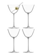 Borough Martini Glass Set 4 LSA International