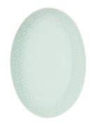 Confetti Oval Dish W/Relief 1 Pcs. Giftbox Aida Green