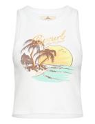 Sunset Ribbed Tank Rip Curl White