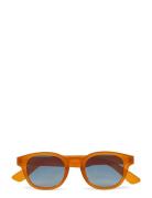 Acetate Frame Sunglasses Mango Orange