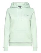 W Logo Hood Sweatshirt Peak Performance Green