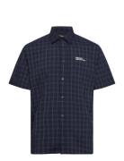 Norbo S/S Shirt M Jack Wolfskin Navy