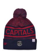 Authentic Pro Rink Heathered Cuffed Pom Knit Fanatics Navy