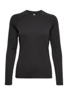 W Lifa Merino Midweight Crew Helly Hansen Black