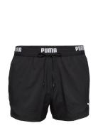 Puma Swim Men Logo Short Length Swi Puma Swim Black